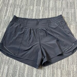 Lululemon Hotty Hot High Rise 4” Shorts Black